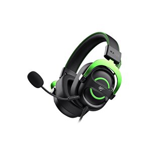 T Gamenote H2002e Çıkarılabilir Mikrofonlu Gaming Oyuncu Kulaklığı - 3.5mm Yeşil