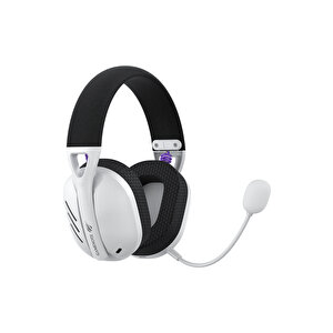 Havit Gamenote Fuxi-H3 Gaming Oyuncu Mikrofonlu Kulaklığı 7.1-4 Modlu (BT, 2.4Ghz, Type-C, 3.5mm) - Beyaz