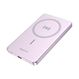 5000mah Magsafe Manyetik Kablosuz Powerbank Ultra İnce 20w, Iphone Uyumlu