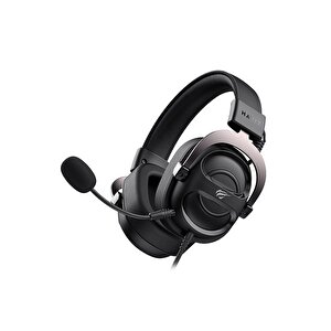 Gamenote H2002e Çıkarılabilir Mikrofonlu Gaming Oyuncu Kulaklığı - 3.5mm Siyah