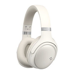 Havit H630bt Katlanabilir Kafa Üstü Mikrofonlu Bluetooth Kulaklık - 36 Saat Kullanım Bluetooth V5.3 Bej