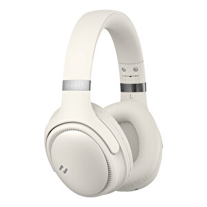 Havit H630bt Katlanabilir Kafa Üstü Mikrofonlu Bluetooth Kulaklık - 36 Saat Kullanım Bluetooth V5.3 Bej