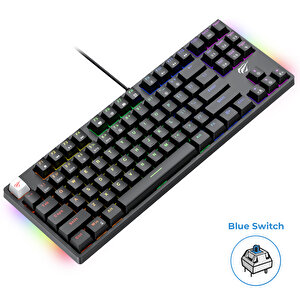 Havit Gamenote Kb890l Rgb Gaming Klavye Blue Switch