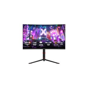 Gamenote Gsc102 27" Inç 200hz 1ms Full Hd Pivot Curved Gaming Monitör Va Panel