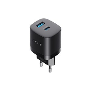 Uc30 33w Gan Teknoloji Hızlı Şarj Adaptörü - Type-c Ve Usb Qc3.0
