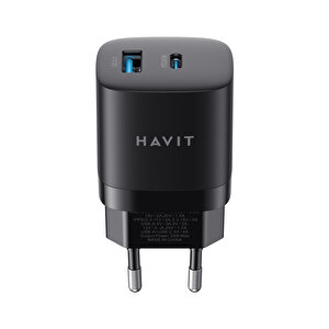 Uc30 33w Gan Teknoloji Hızlı Şarj Adaptörü - Type-c Ve Usb Qc3.0