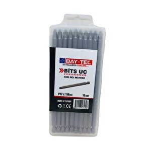 Bay-tec Mu1950 Pz X 150mm Bi̇ts Uç Vidalama 10 Adet