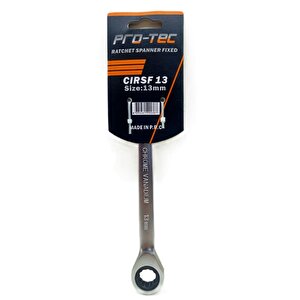 Pro-tec Cırsf13 Cırcırlı Kombine Kontra Anahtarı 13mm