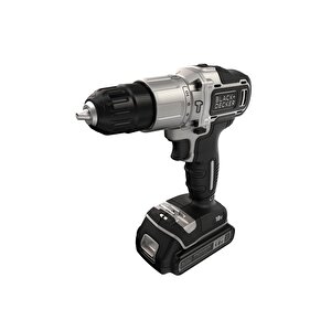 Black+decker Silver Series Bdchd18sc2k-qw 18v 1.5ah Çift Batarya Darbeli Matkap + Aksesuar (kitbox)