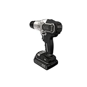 Black+decker Silver Series Bdchd18sc2k-qw 18v 1.5ah Çift Batarya Darbeli Matkap + Aksesuar (kitbox)