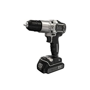 Black+decker Silver Series Bdchd18sc2k-qw 18v 1.5ah Çift Batarya Darbeli Matkap + Aksesuar (kitbox)