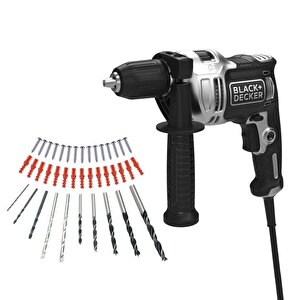 Black&decker Silver Series Darbeli Matkap Seti 710 Watt Beh71a40sk-qs