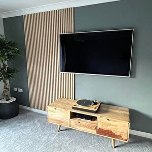 Wi̇npanel Dekorati̇f Ahşap Duvar Panel – Flora 60x240 cm