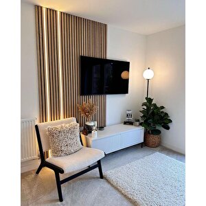 Wi̇npanel Dekorati̇f Ahşap Duvar Panel – Barok 60x240 cm