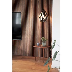 Wi̇npanel Dekorati̇f Ahşap Duvar Panel – Barok 50x240 cm