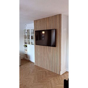Keçeli̇ Dekorati̇f Akusti̇k Ahşap Panel – Flora 50x240 cm