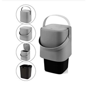 Antrasi̇t Si̇hi̇rli̇ Çöp Kovasi 8 Lt