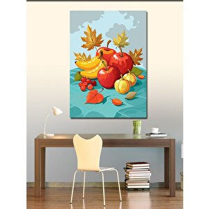 Kanvas Tablo Meyveler Mutfak Temalı 100x140 cm