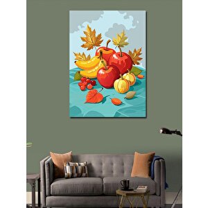 Kanvas Tablo Meyveler Mutfak Temalı 100x140 cm