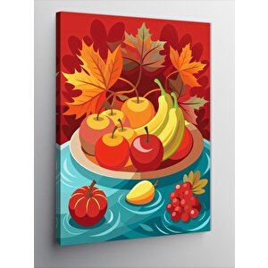Kanvas Tablo Meyveler Mutfak Temalı 70x100 cm