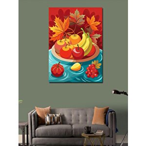 Kanvas Tablo Meyveler Mutfak Temalı 70x100 cm
