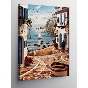 Kanvas Tablo Yazlık Kasabası 70x100 cm