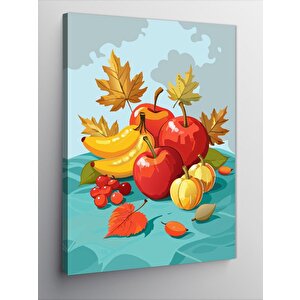 Kanvas Tablo Meyveler Mutfak Temalı 70x100 cm