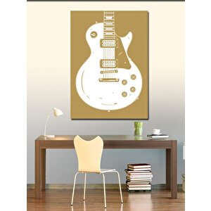 Kanvas Tablo Les Paul Kasa Gitar