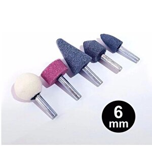 Mini Kalığçı Taşlama Seti Hss Matkap Gravür Taşlama Set 5 Parça Taşlama Seti