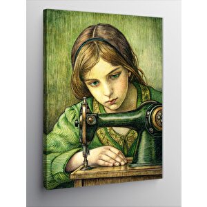 Kanvas Tablo Terzi Çocuk 70x100 cm