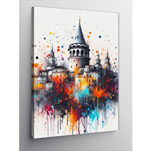 Kanvas Tablo Galata Kulesi İstanbul 100x140 cm