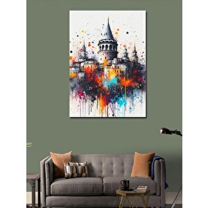 Kanvas Tablo Galata Kulesi İstanbul