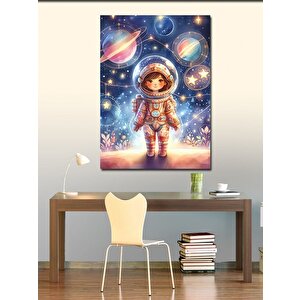 Kanvas Tablo Astronot Çocuk 70x100 cm