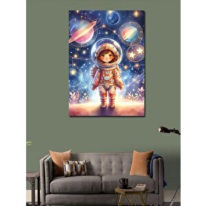 Kanvas Tablo Astronot Çocuk 70x100 cm