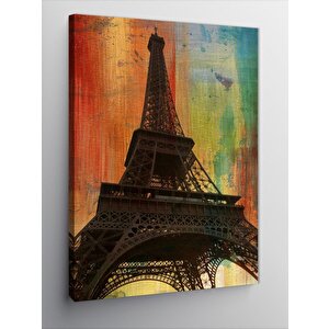 Kanvas Tablo Eyfel Kulesi Paris 70x100 cm
