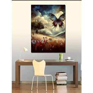 Kanvas Tablo Ormandaki Kelebek 70x100 cm