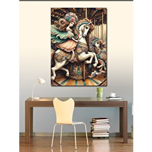 Kanvas Tablo Tatlı Karınca Ve Çocuk 70x100 cm