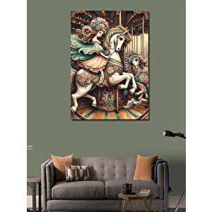 Kanvas Tablo Tatlı Karınca Ve Çocuk 70x100 cm