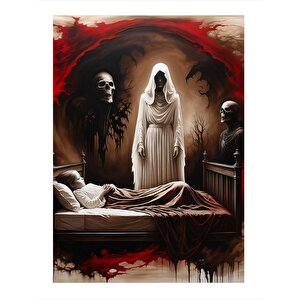 Kabus Gören Çocuk Mdf Tablo 25cmx 35cm 25x35 cm