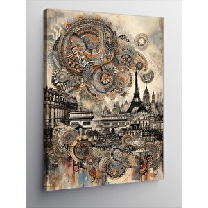Kanvas Tablo Paris Eyfel Kulesi 100x140 cm