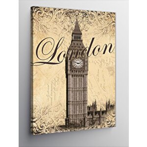 Kanvas Tablo Big Ben Londra 70x100 cm