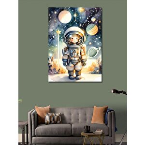 Kanvas Tablo Astronot Çocuk 100x140 cm