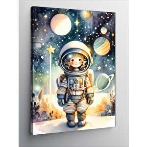 Kanvas Tablo Astronot Çocuk 70x100 cm