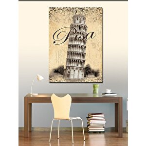 Kanvas Tablo Pisa Kulesi