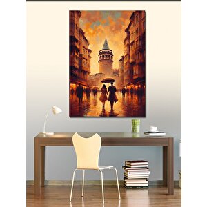 Kanvas Tablo Galata Kulesi 100x140 cm