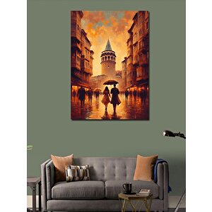 Kanvas Tablo Galata Kulesi 100x140 cm