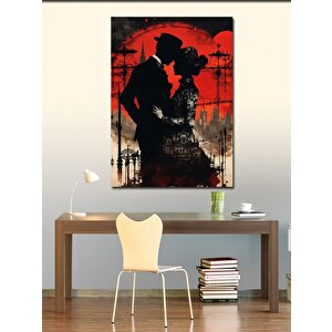 Kanvas Tablo Sarılan Çift 70x100 cm