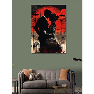 Kanvas Tablo Sarılan Çift 70x100 cm