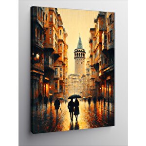 Kanvas Tablo Galata Kulesi