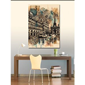 Kanvas Tablo Paris Eyfek Kulesi